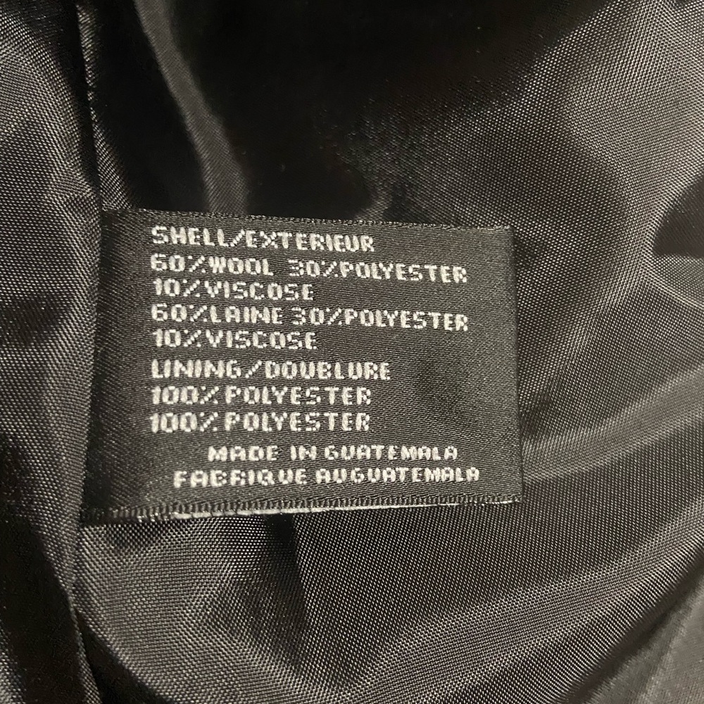 DKNY -NWOT Adorable double breasted wool blend jacket size 12. - Picture 5 of 5